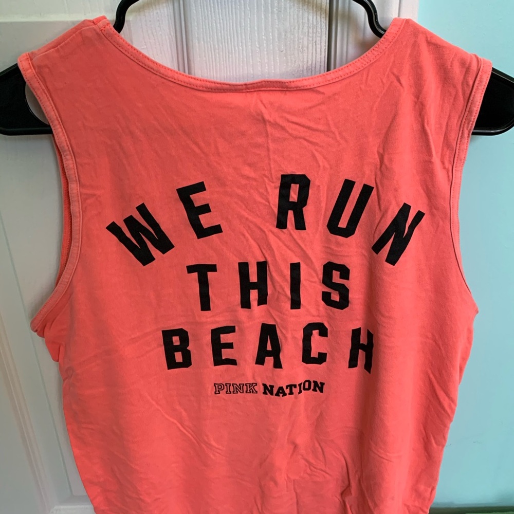 VS PINK “We Run This Beach” Tank